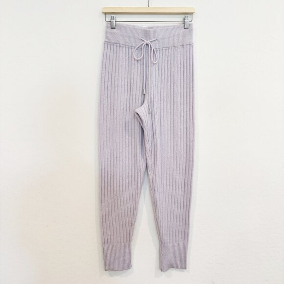 Free People Intimately Around The Clock Ribbed Knit Jogger Loungewear Pant Small - Picture 3 of 10
